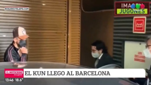 Presentaron al "Kun" Agüero como nuevo jugador del Barcelona