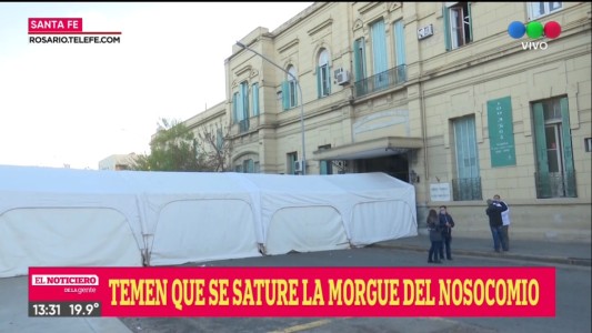 Poletti: "La morgue del Cullen no colapsó, no vamos a poner a los muertos en un container"