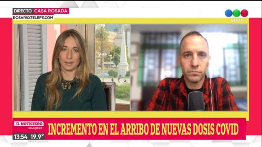 Cecilia Nicolini: “Se ha incrementado la llegada de vacunas al país”