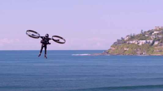 Así funciona el helicóptero humano que es totalmente eléctrico