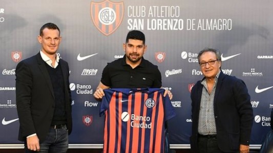 Ortigoza se sumó San Lorenzo: "Vengo a tratar de pelear un puesto, no vengo a pasear ni a hacer la plancha"