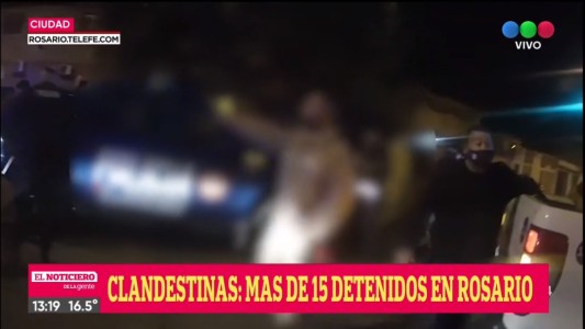 Dos fiestas clandestinas terminaron con detenidos y dos agentes de control en el hospital