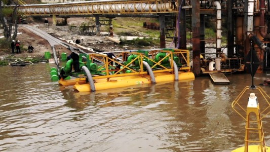 Aguas Santafesinas intensifica acciones para la producción de agua poteble ante la bajante del río Paraná