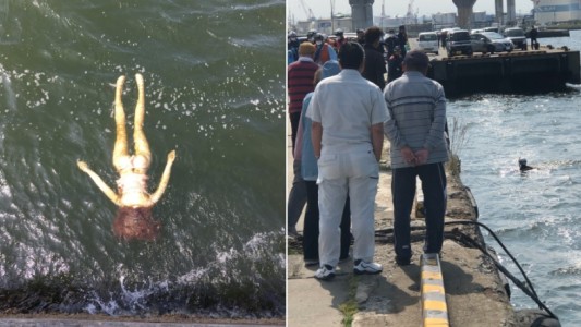 Reportaron un cuerpo flotando y desplegaron el operativo de rescate: era una muñeca sexual