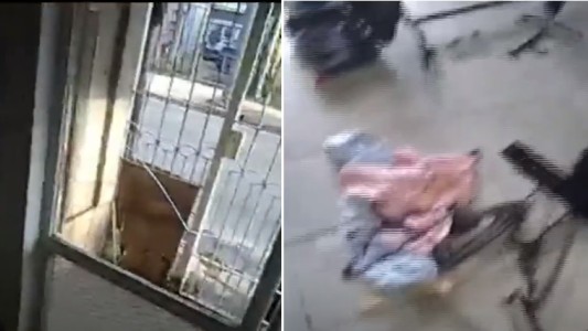 El llanto de una comerciante a la que le desvalijaron el local: "Me dejaron sin nada"