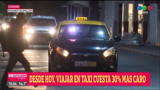 Ya rigen las nuevas tarifas de taxis y remises en Rosario