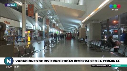 Terminal de Ómnibus: poco movimiento de cara a vacaciones de invierno