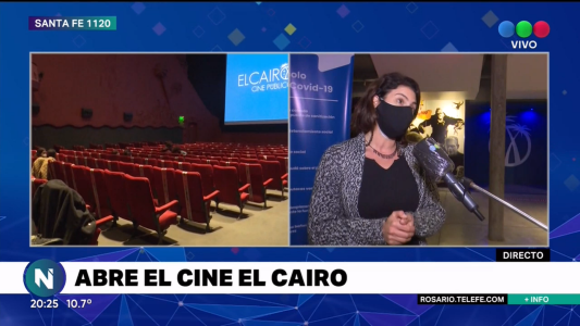Reabrió el Cine “El Cairo”