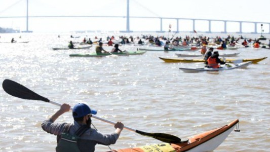 Organizan travesía de kayaks desde Rosario a Buenos Aires por la Ley de Humedales