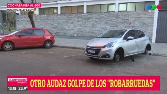 "Robaruedas" dieron un nuevo golpe