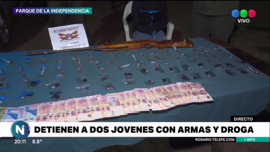 Detienen a dos jóvenes con armas y drogas en operativos de Gendarmería Nacional