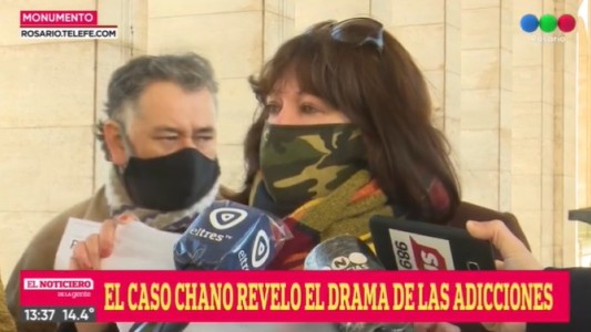 Madres y familiares de personas adictas se reunieron en el Monumento para apoyar a la mamá de Chano