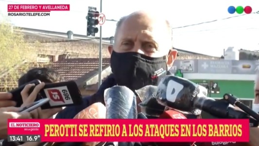 Perotti aseguró que la violencia e inseguridad son los temas más serios que golpean a Rosario