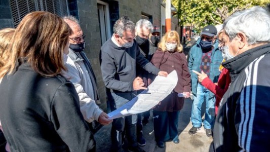 Barrio Matheu: el municipio comenzó la obra de pavimentación definitiva