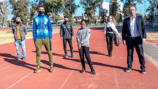Javkin visitó a atletas rosarinos que participarán en los Juegos Paralímpicos de Tokio