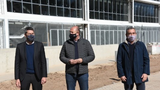 Javkin, Perotti y Lammens recorrieron las instalaciones del Cerard