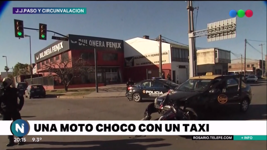 Choque en JJ Paso y Circunvalación: “Ellos cruzaron el semáforo en rojo, y yo pago las consecuencias”