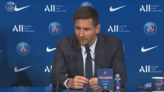 Messi en el PSG: "Estoy feliz, ilusionado y con muchísimas ganas"