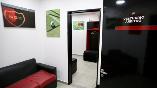 Inauguraron los nuevos vestuarios de árbitros en el Coloso Marcelo Bielsa