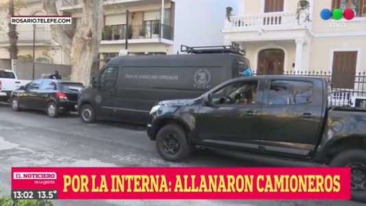 Allanaron la obra social de Camioneros en Rosario por irregularidades