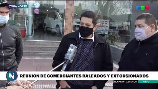 El dueño de la concesionaria baleada se reunió con comerciantes que sufrieron ataques