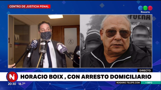 La Justicia ordenó el arresto domiciliario para Horacio Boix