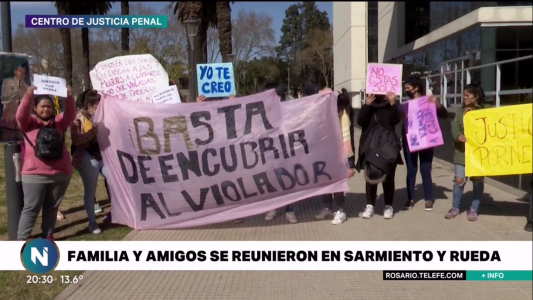Pedido de justicia de familiares y amigos de una menor presuntamente abusada