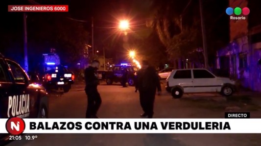 Empalme Graneros: compraba en una verdulería y recibió un tiro en la pierna