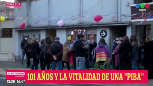 Con gran vitalidad, Esther festejó su cumpleaños número 101