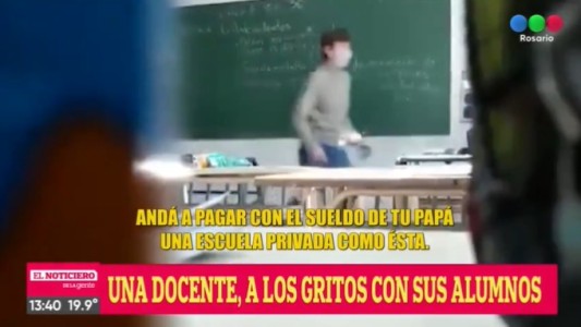 Video: docente increpó a un alumno en clase por cuestionar al kirchnerismo