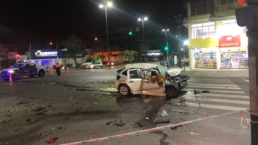 Provincias Unidas y Eva Perón: murió el joven que estaba grave tras el choque