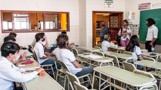 Desde hoy vuelve la presencialidad plena en las escuelas santafesinas