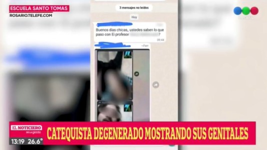 Un profesor de catequesis mostró sus genitales en una videollamada