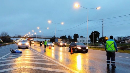 Falleció un ciclista en Ovidio Lagos y Circunvalación