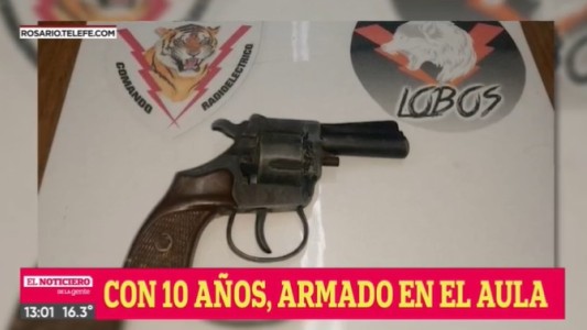 Un alumno de quinto grado ingresó con un revólver calibre 22 a la escuela