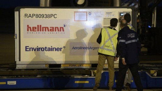 Más de un 1,7 millones de dosis de Sinopharm arribaron al país