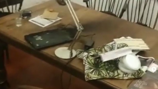 Estudiaba para un final y le explotó la computadora