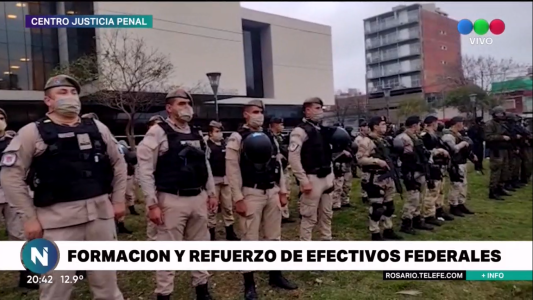 Arribaron 160 nuevos agentes de fuerzas federales a Rosario