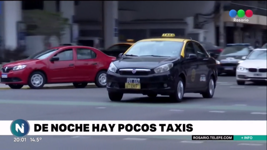 La odisea de conseguir un taxi en la noche rosarina