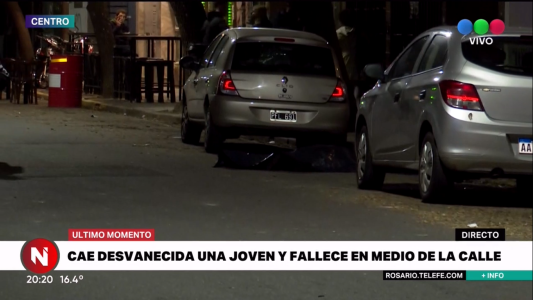 Cae desvanecida una joven y fallece en medio de la calle
