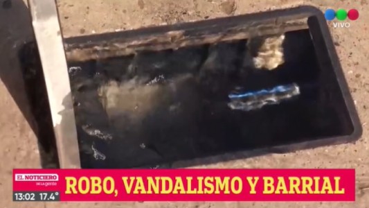 Continúa el robo de medidores de agua en Rosario
