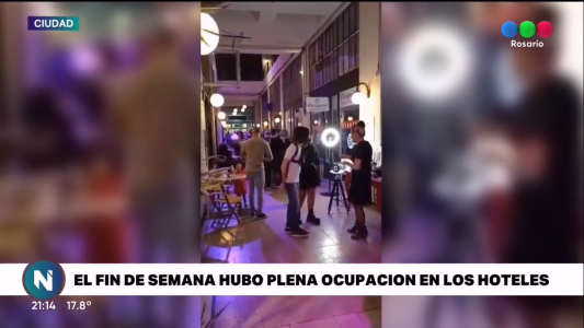 Gran fin de semana para el turismo en Rosario: hubo ocupación plena en hoteles
