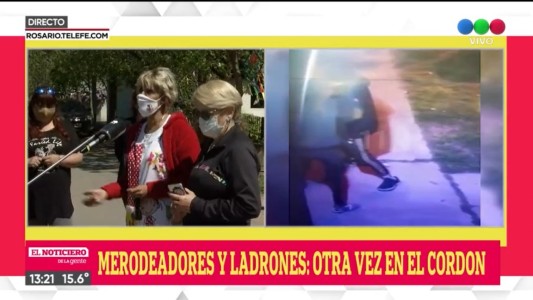 Video: delincuentes intentaron ingresar a robar en distintas casas del cordón industrial