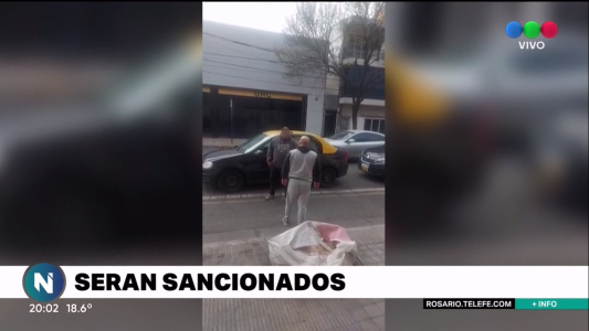 Se inició un sumario a los taxistas que protagonizaron una feroz pelea