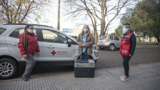 Cruz Roja coopera con el Municipio en la campaña de vacunación de covid-19