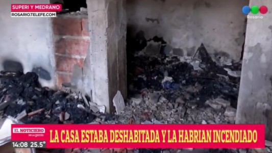 Se incendió una vivienda en Barrio Rucci