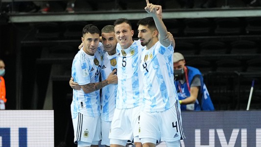 Argentina hizo historia: la selección de futsal eliminó a Brasil y buscará ser bicampeona del mundo