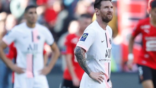 El PSG de Messi perdió y dejó el invicto en Rennes