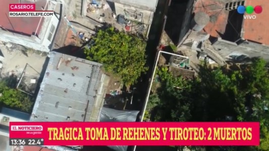 Tensión en Caseros: la policía mató al secuestrador y encontró muerto al rehén
