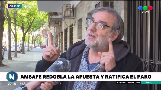 Amsafe Rosario criticó duramente al ministro de Trabajo y ratificó las medidas de fuerza